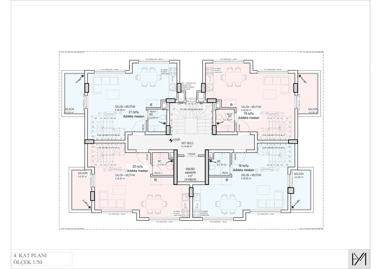 Квартира в Авсалларе, Турция, 64 м², фото 3