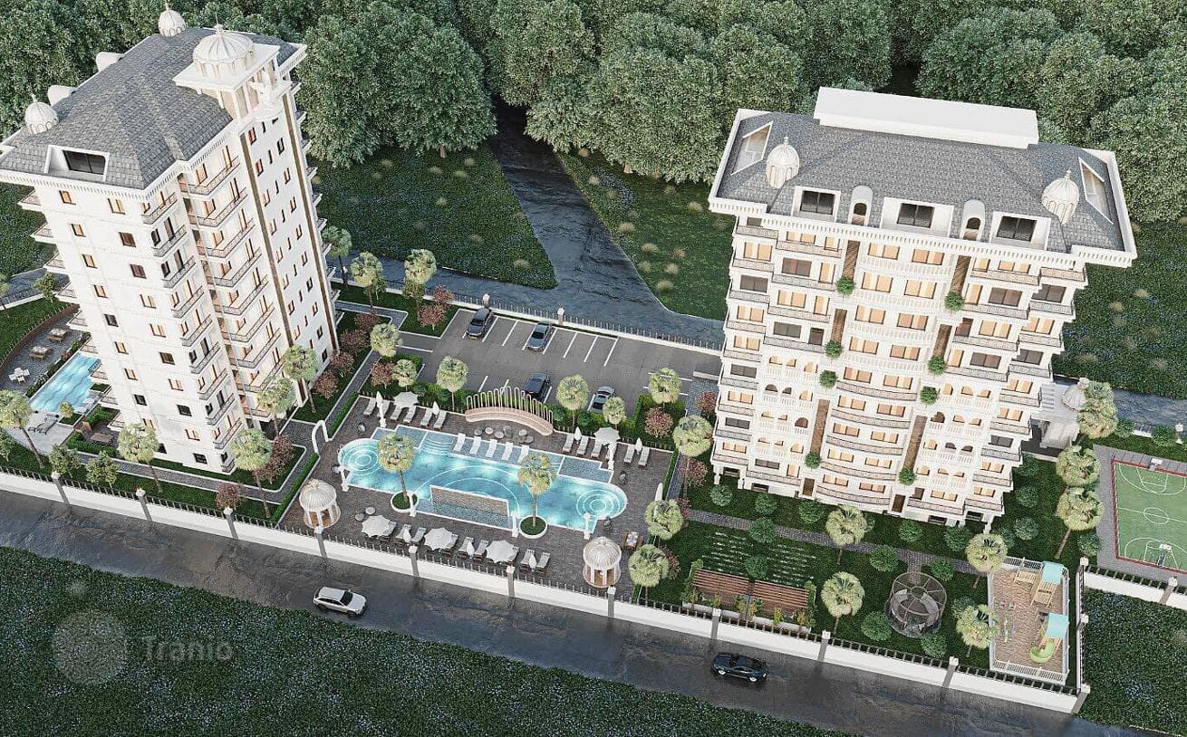 Apartments Within Walking Distance from the Beach in Avsallar, Alanya