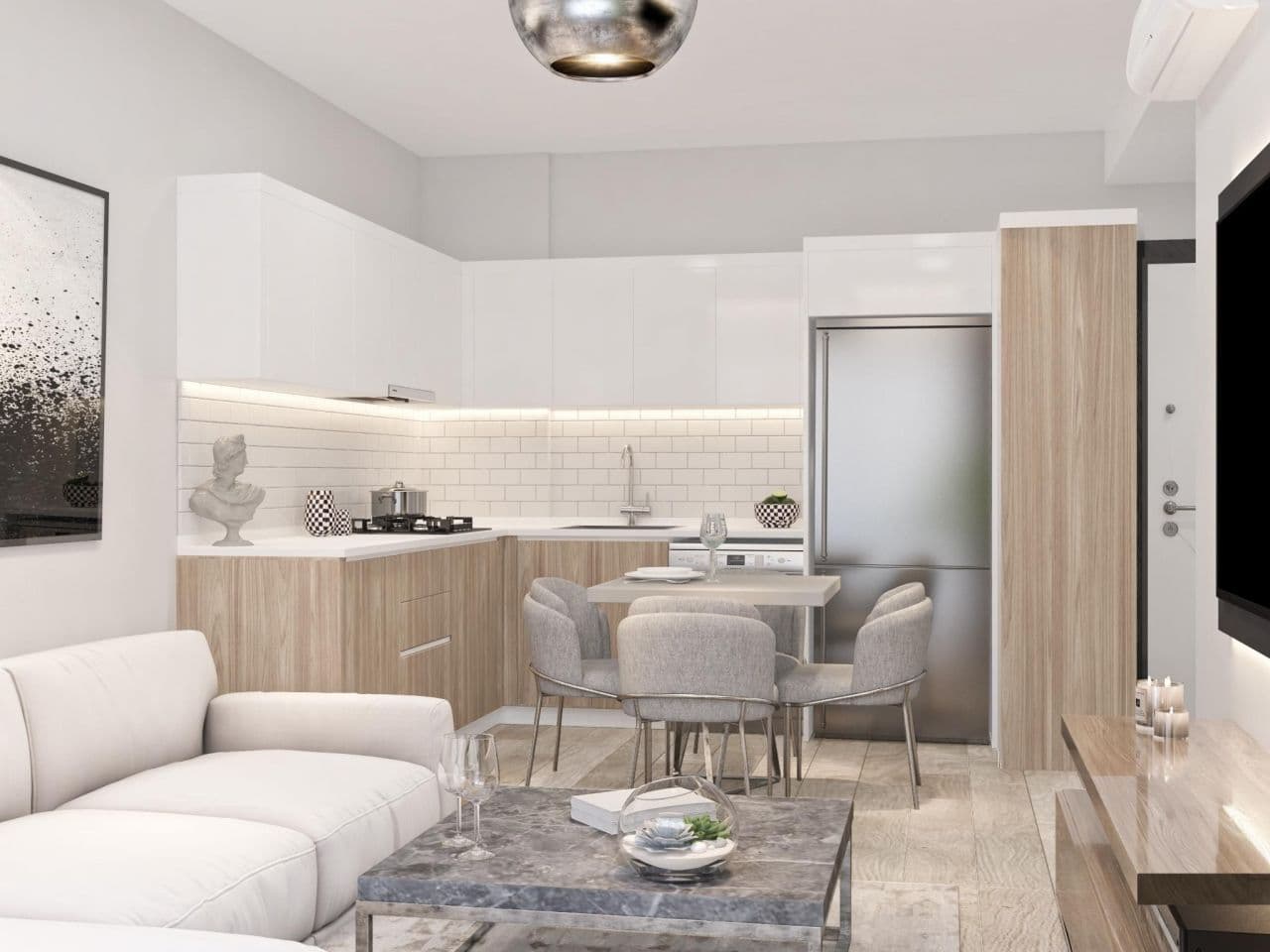 Квартира в Анталии, Турция, 48 м², фото 5