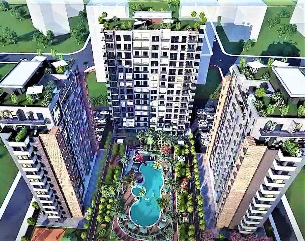 Квартира в Мерсине, Турция, 60 м²