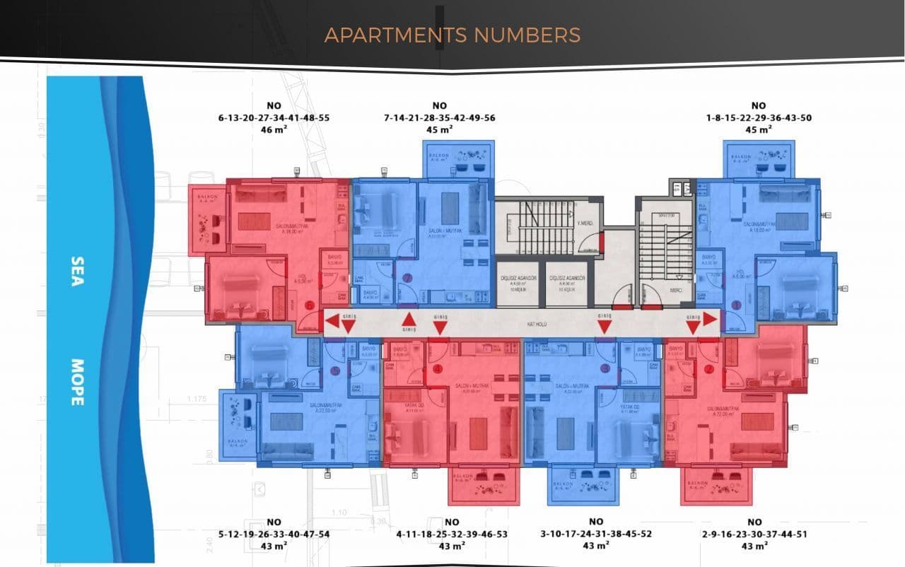Пентхаус в Авсалларе, Турция, 138 м², фото 5