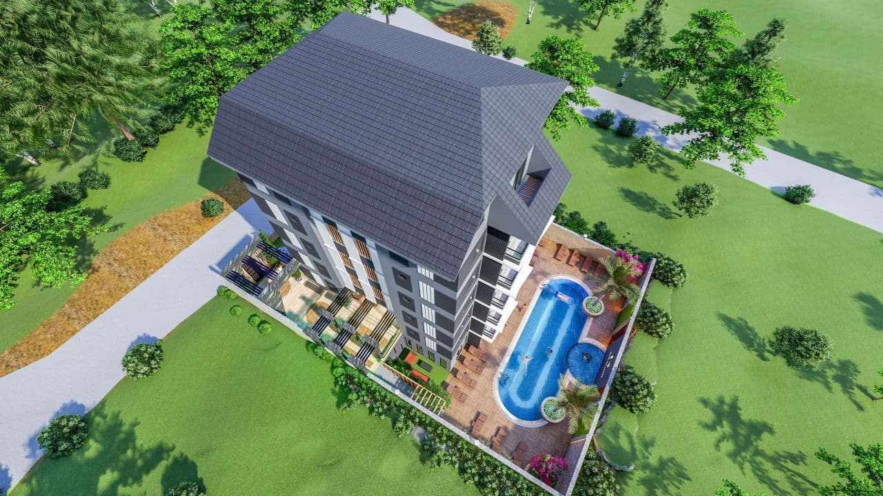 Квартира в Авсалларе, Турция, 50 м², фото 2