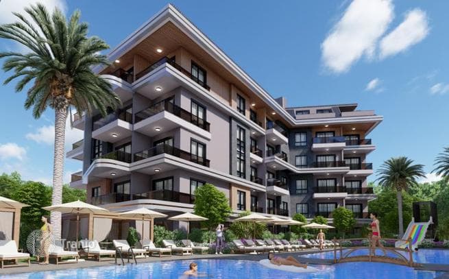 Modern Residential Complex with Premium Amenities in Oba, Alanya