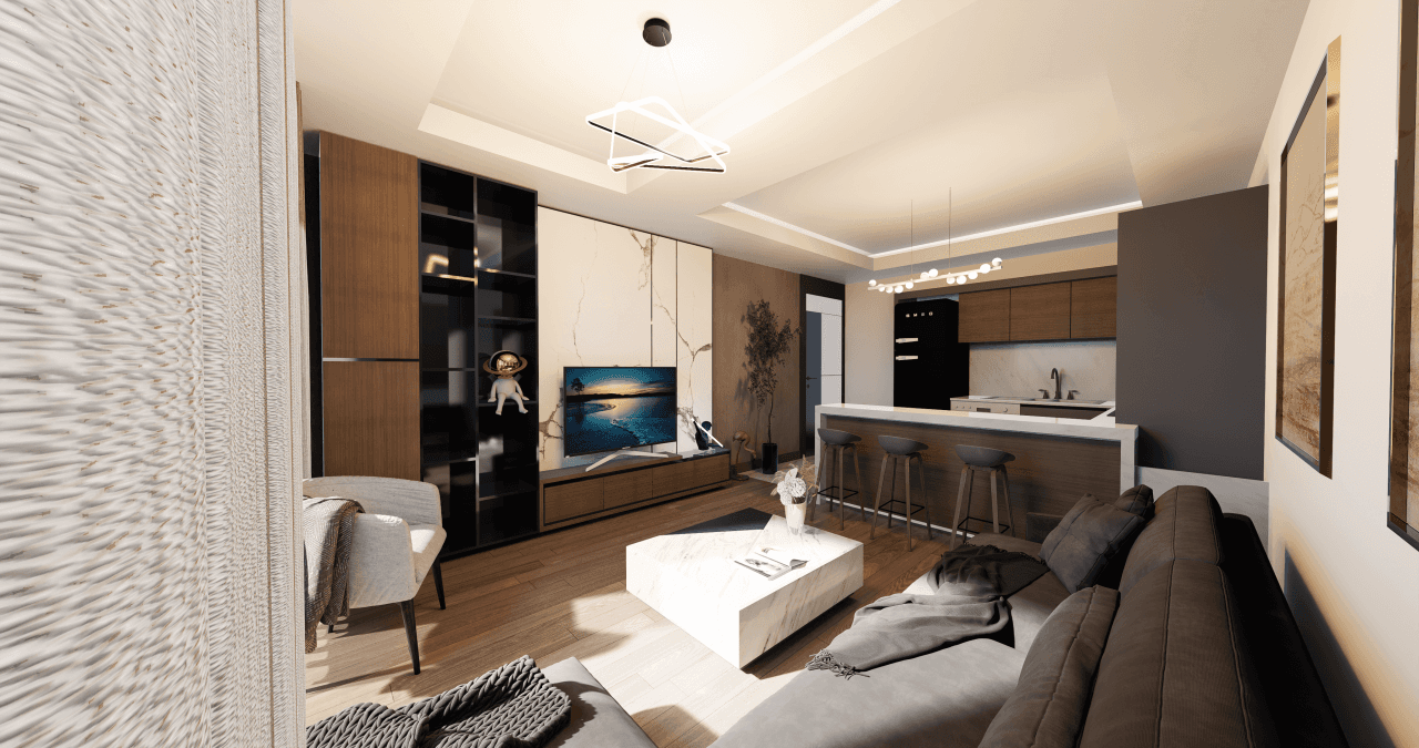 Квартира в Анталии, Турция, 60 м², фото 3