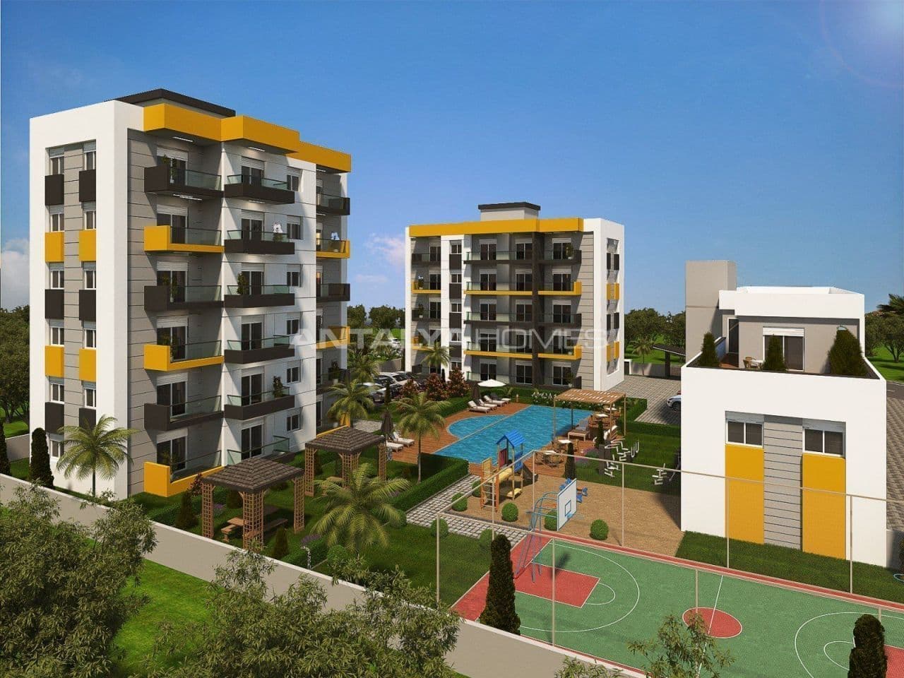 Апартаменты в Анталии, Турция, 65 м², фото 2