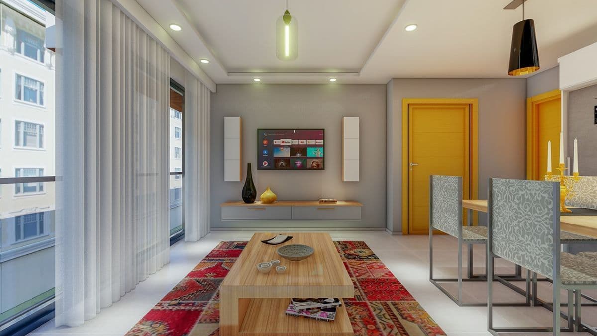 Апартаменты в Стамбуле, Турция, 52 м², фото 2