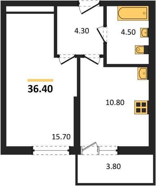 Studio Apartment in Lestoriya, Kudepta, Sochi