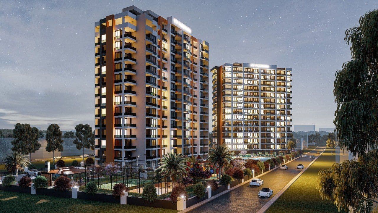 Апартаменты в Мерсине, Турция, 89 м²