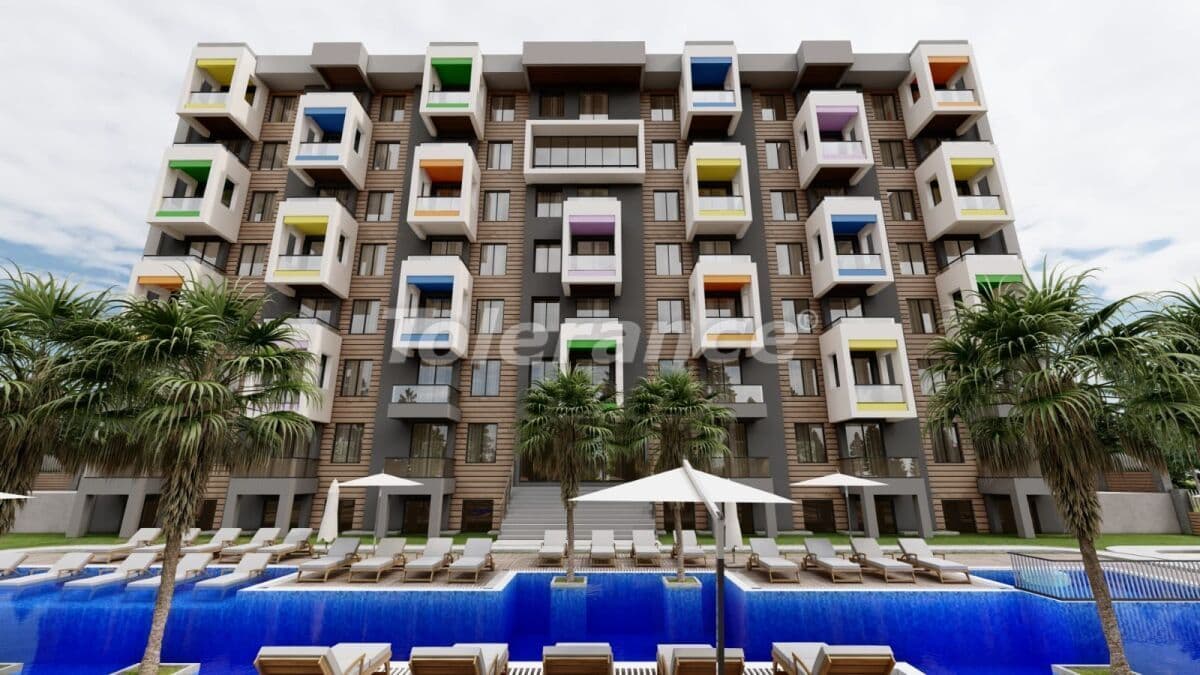 Апартаменты в Анталии, Турция, 43 м², фото 5