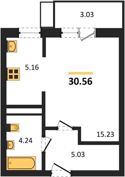Studio Apartment in Sady u Morya, Temryuk