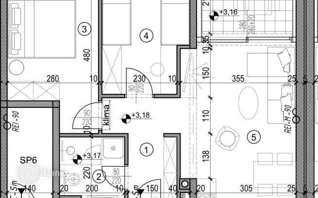 1-Bedroom Apartment in New Build in Pula, Croatia, photo 3