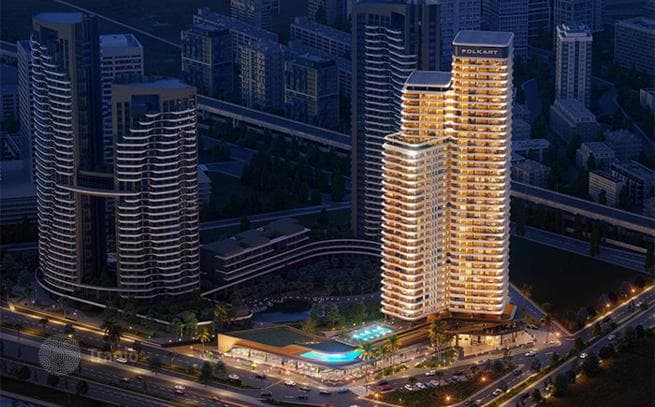 New High-Rise Apartments with Pools and Gardens 720 m from the Sea in Izmir, photo 2