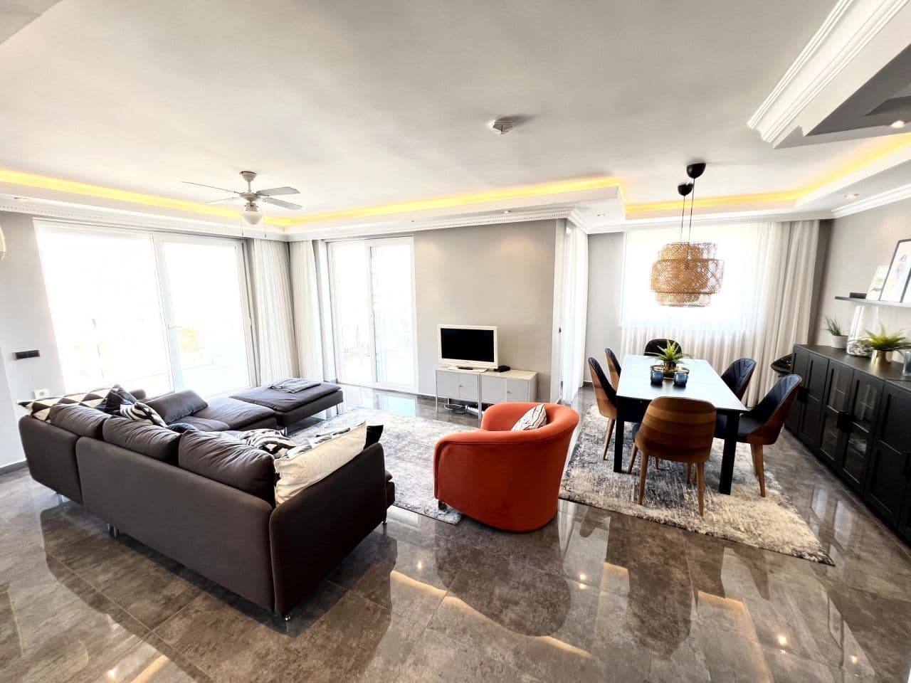 Апартаменты в Алании, Турция, 250 м², фото 2