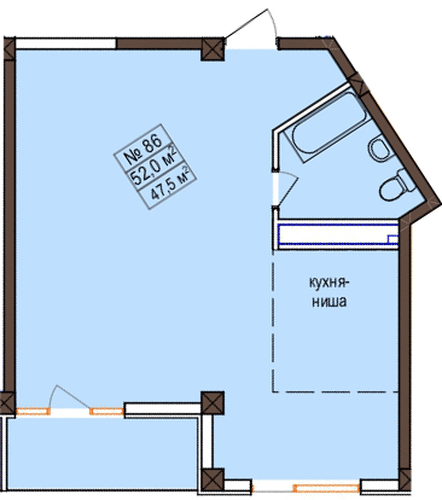 Studio Apartment in Marmelad, Sochi