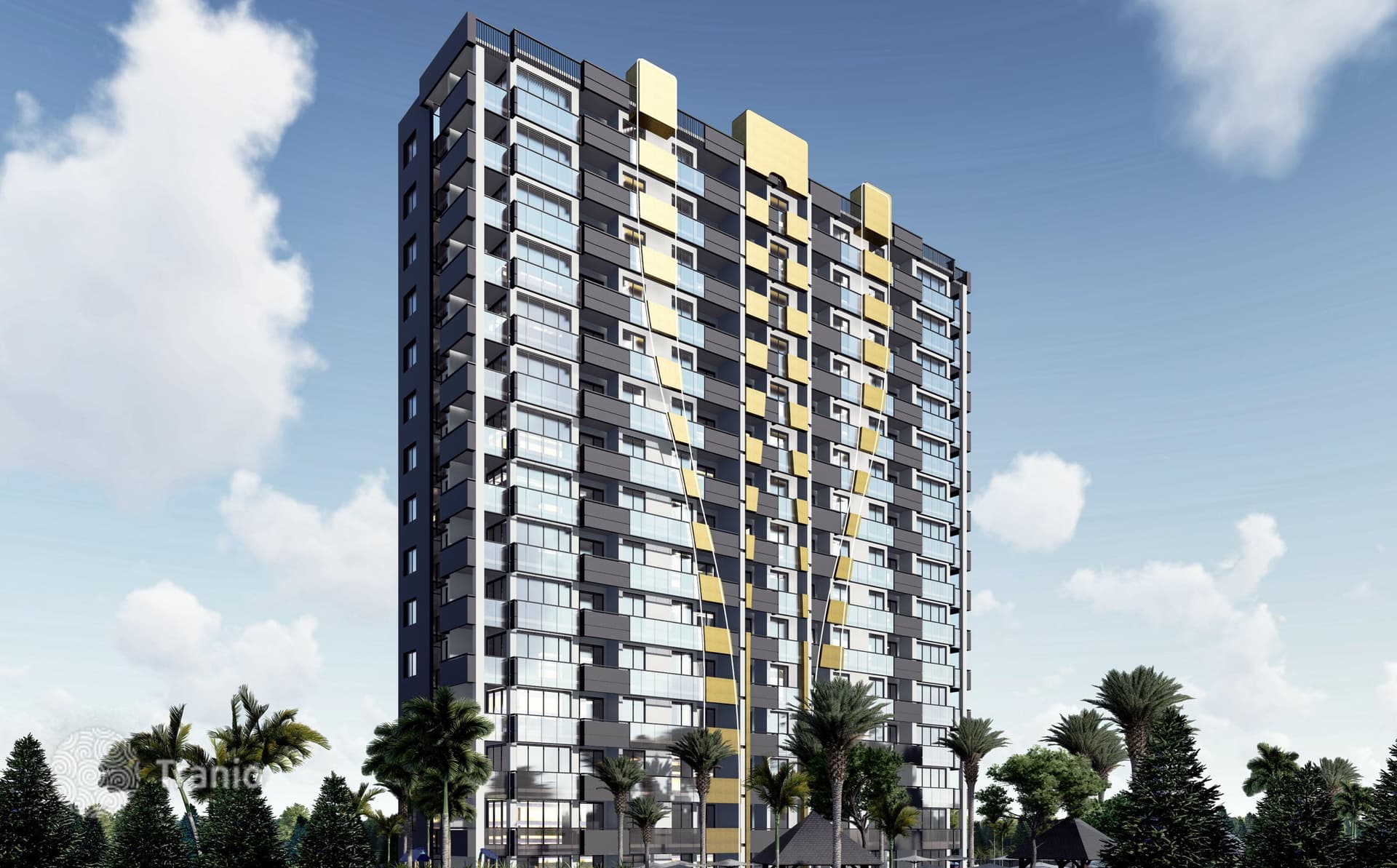 Furnished Apartments with Shared Pool, 500 m from the Sea in Mersin, photo 4