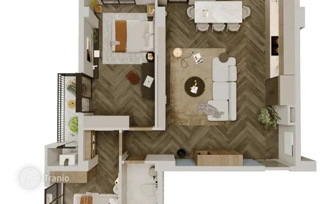 Spacious Apartment in Saburatlo, Tbilisi