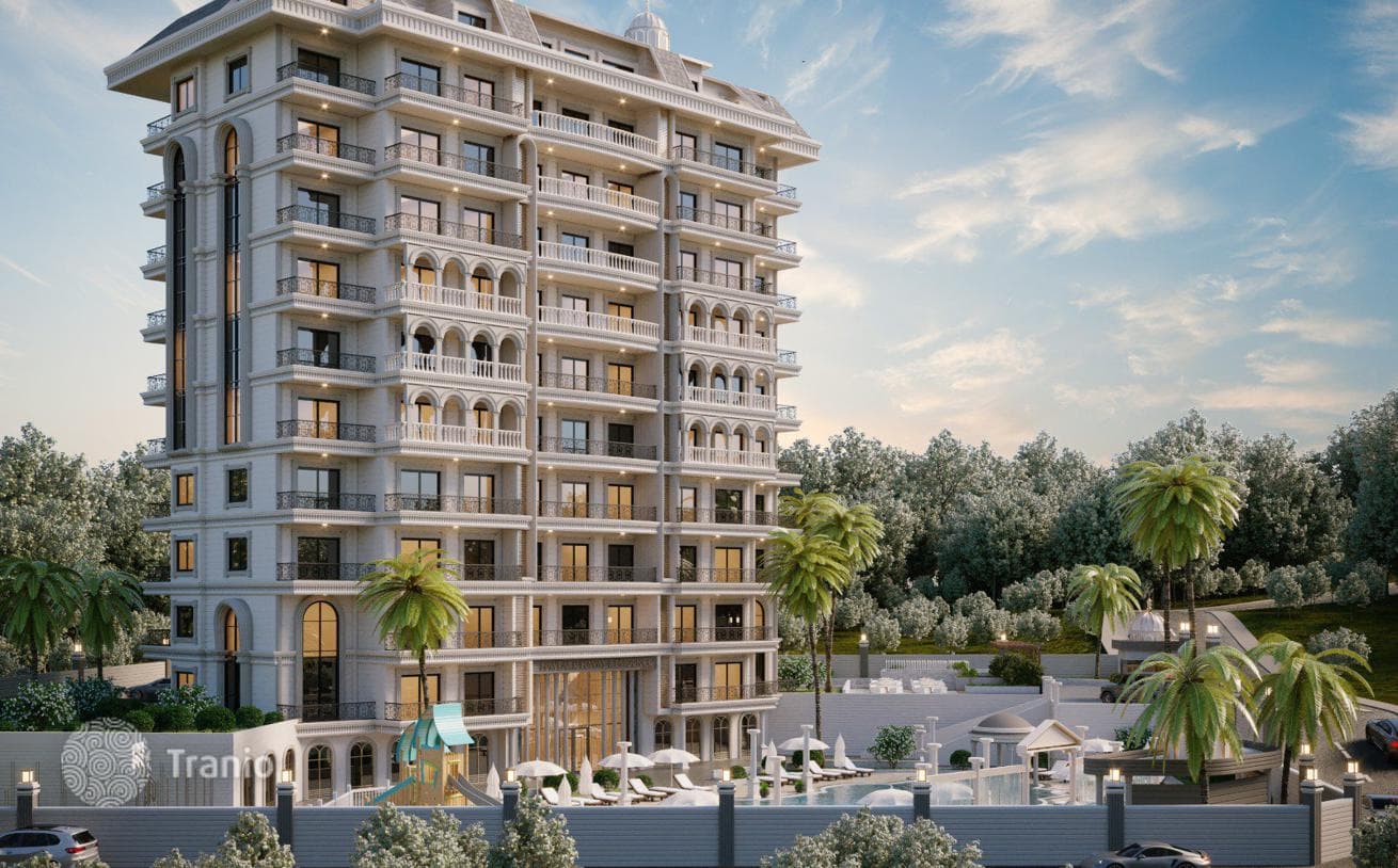 New Residential Complex Within Walking Distance of the Beach in Avsallar, Alanya