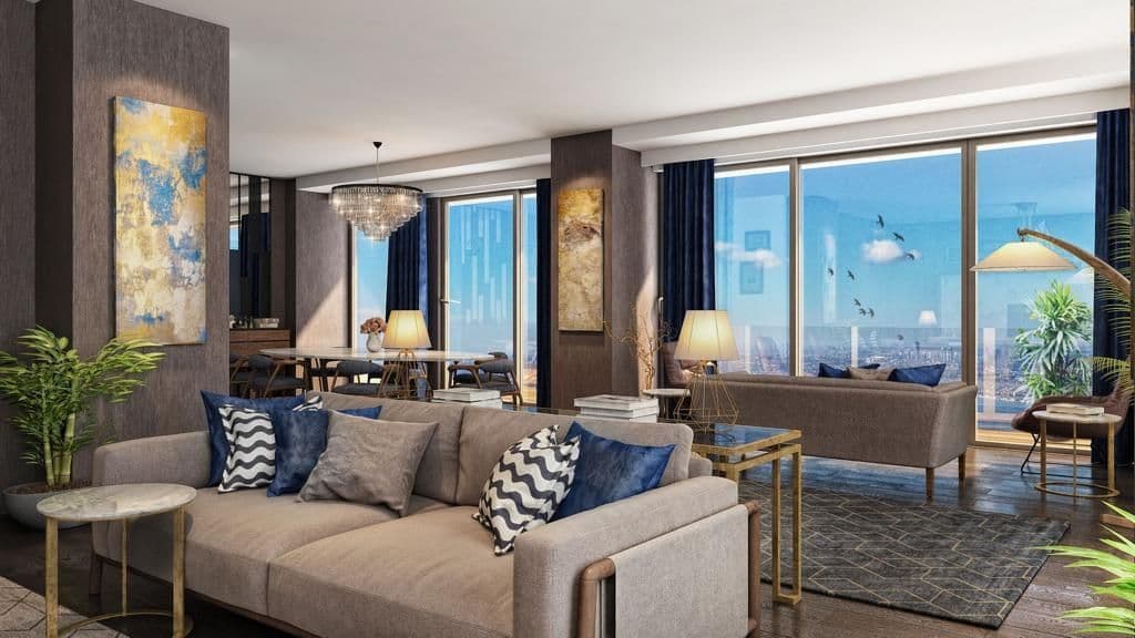 Апартаменты в Стамбуле, Турция, 97 м²