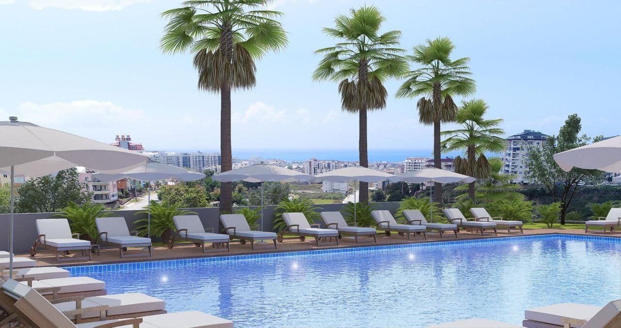 Квартира в Авсалларе, Турция, 42 м²