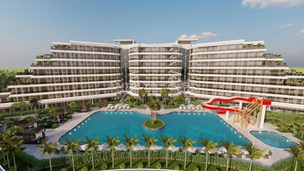 Апартаменты в Анталии, Турция, 53 м²