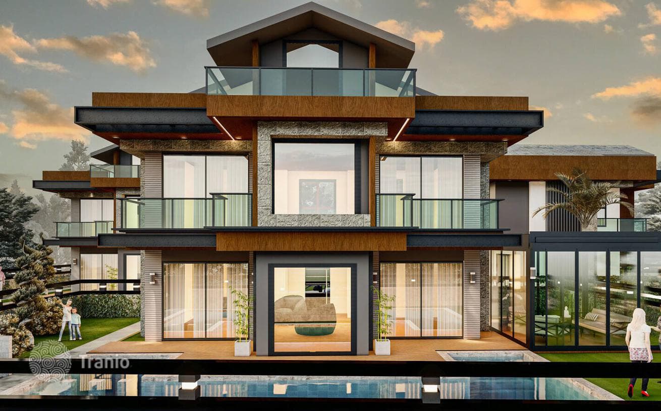Detached Villas with Private Pools and Gardens in Fethiye