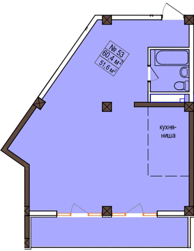 Studio Apartment in Marmelad, Sochi