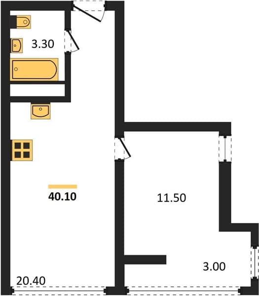 1-Bedroom Apartment with City and Mountain Views in Sochi