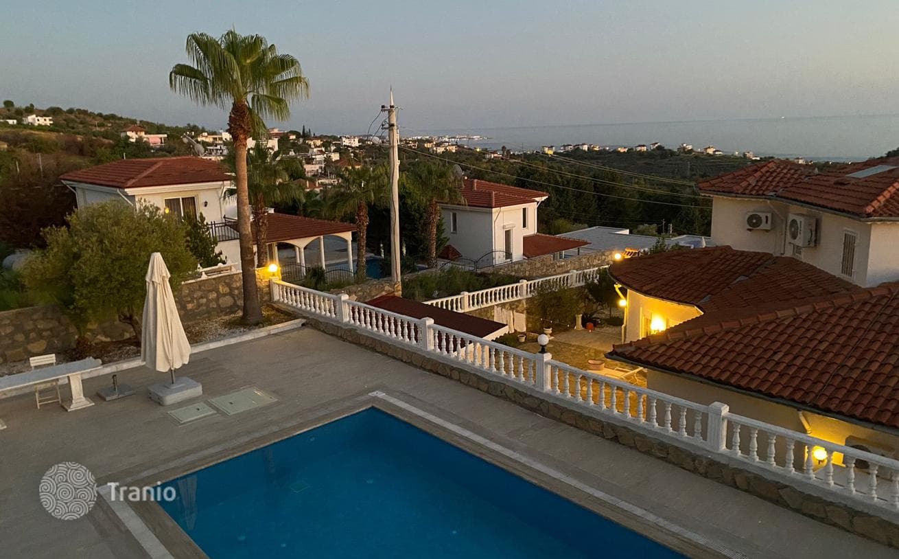 Villa with Private Pool and Sea View in Incikelim, Alanya, photo 3