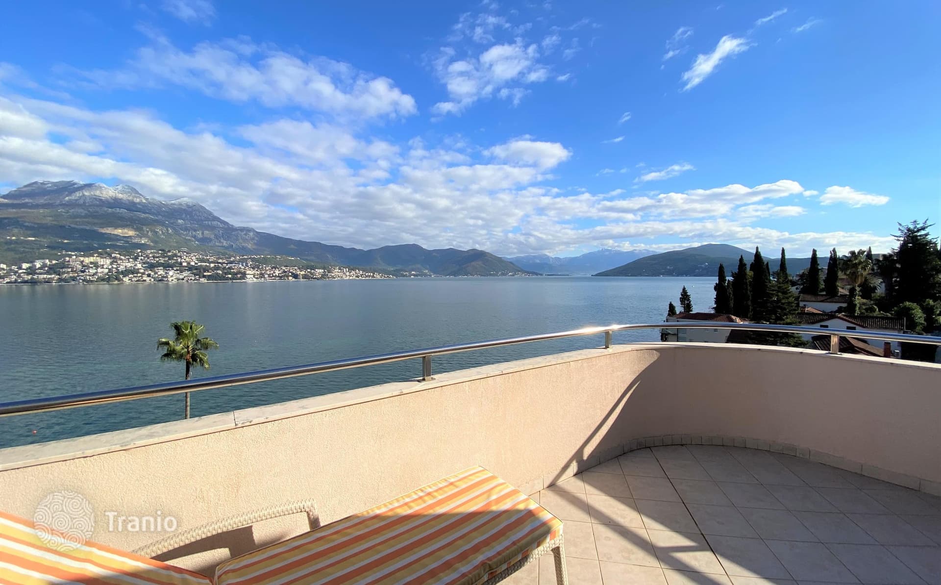 3-Bedroom Apartment with Bay View in Njivice, Herceg Novi