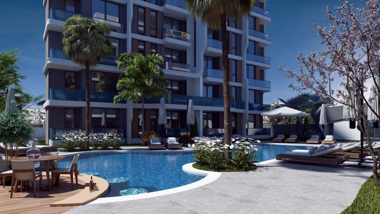 Квартира в Анталии, Турция, 60 м², фото 2