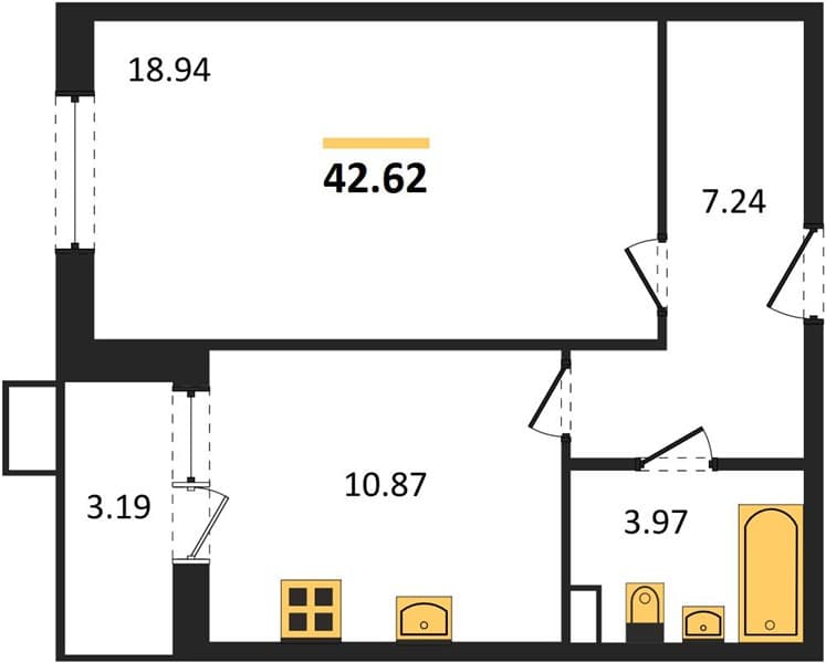 Studio Apartment in Sady u Morya, Temryuk