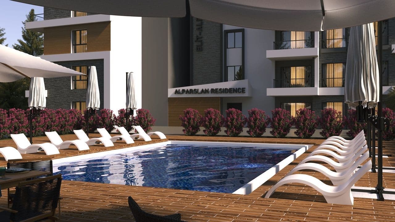 Квартира в Авсалларе, Турция, 55 м²