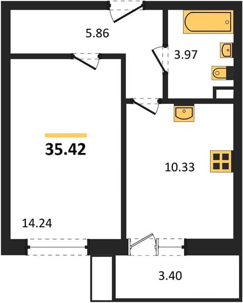 Studio Apartment in Sady u Morya, Temryuk