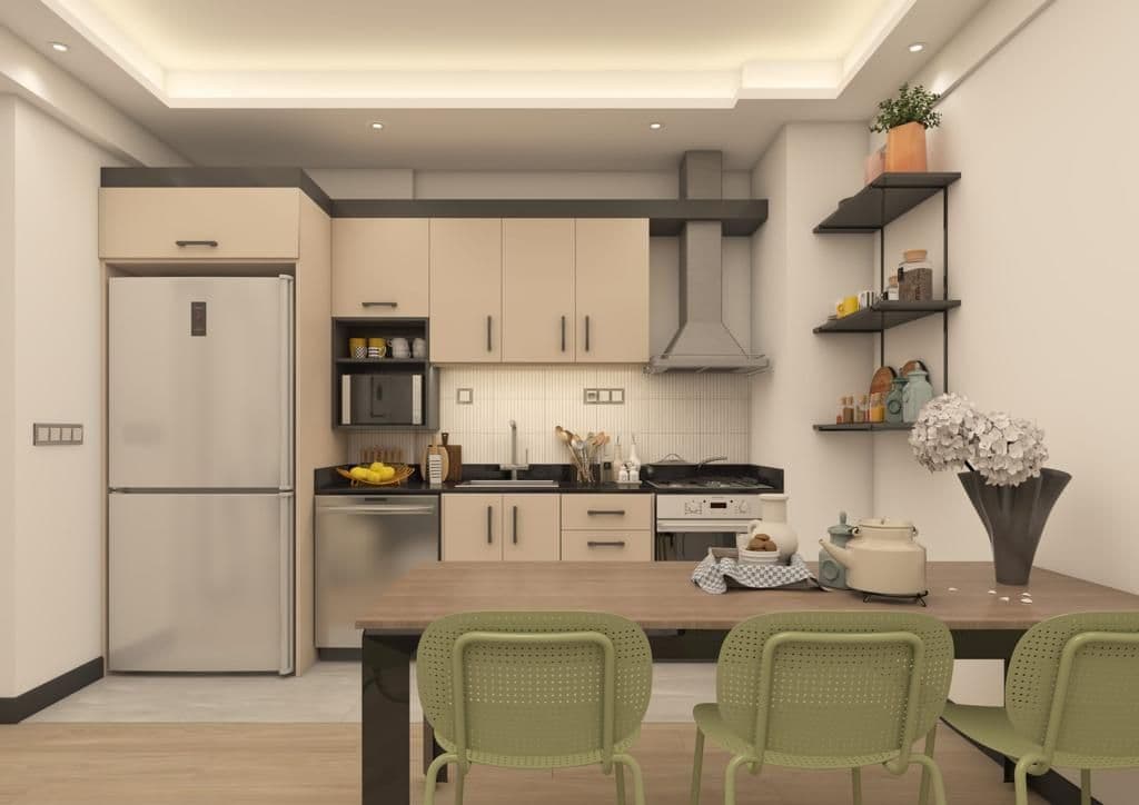 Апартаменты в Мерсине, Турция, 46 м², фото 4