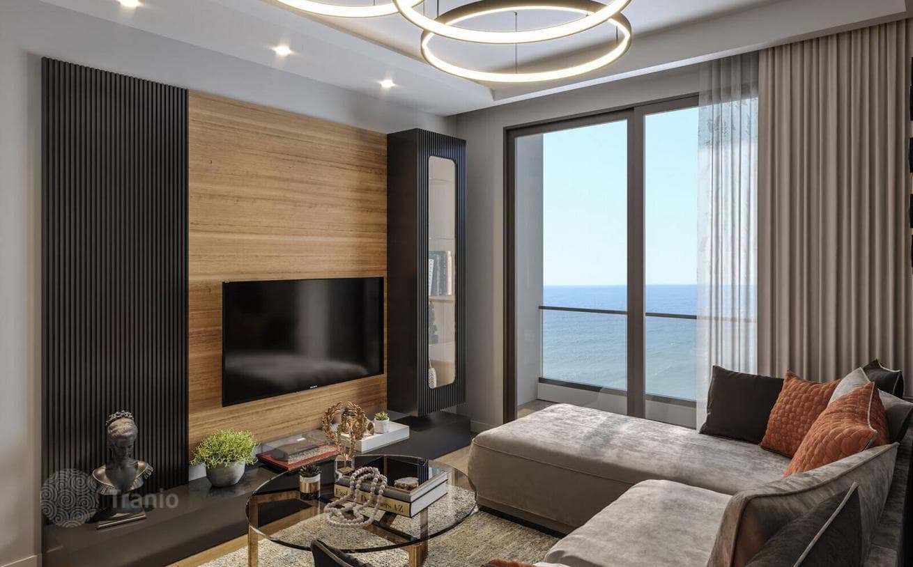 1-Bedroom Apartment with Sea and Nature Views in Mersin, Tece, photo 2