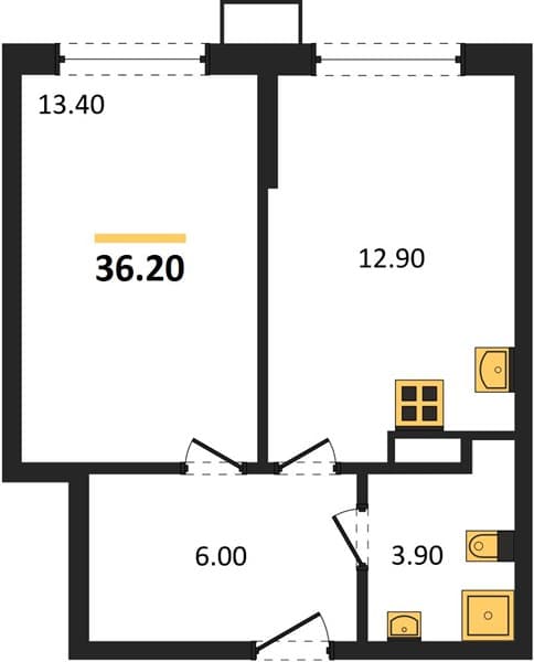 Studio Apartment in Porto-Novo, Tsemdolina