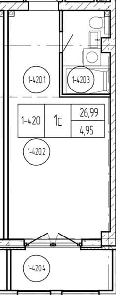Studio Apartment in Luchi, Anapa