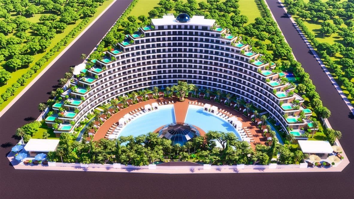 Квартира в Анталии, Турция, 46 м², фото 3