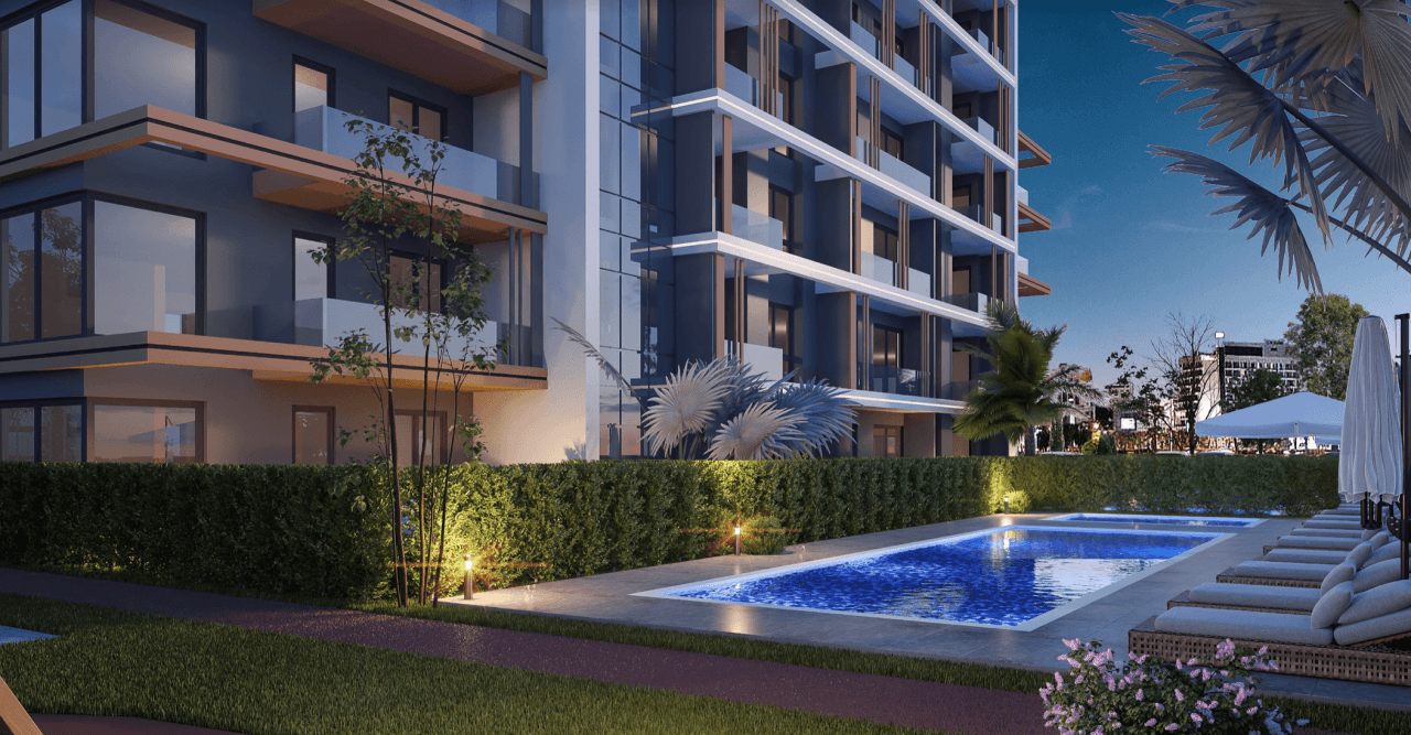 Квартира в Анталии, Турция, 45 м², фото 4