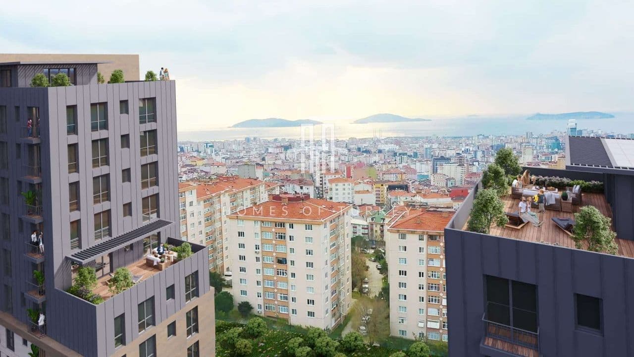 Апартаменты в Стамбуле, Турция, 88 м²