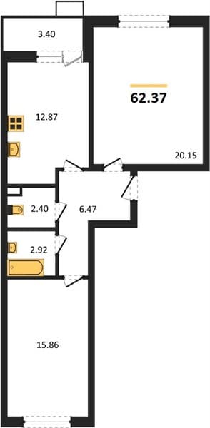 1-Bedroom Apartment in Sady u Morya Complex, Temryuk