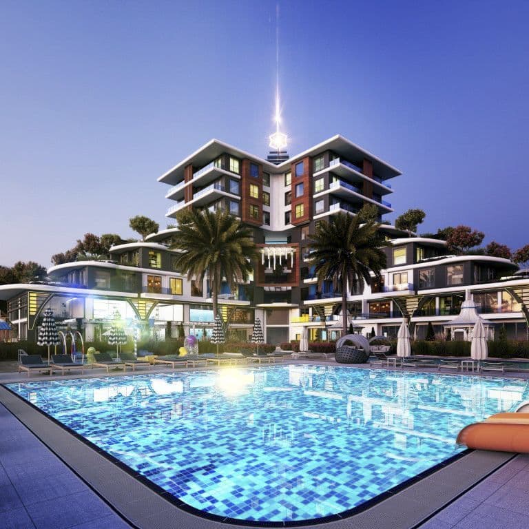 Квартира в Анталии, Турция, 43 м²