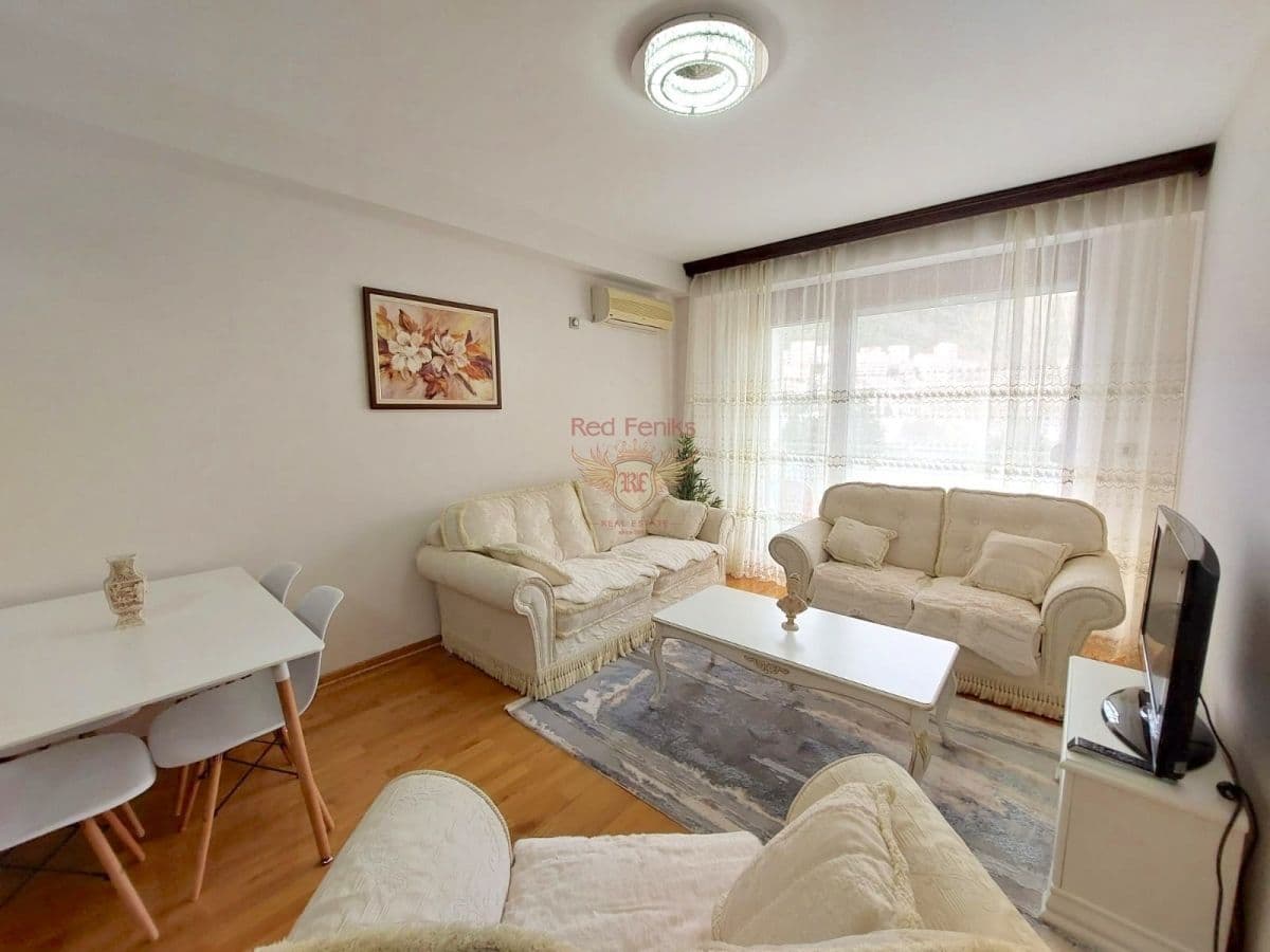 Квартира в Будве, Черногория, 54 м², фото 3