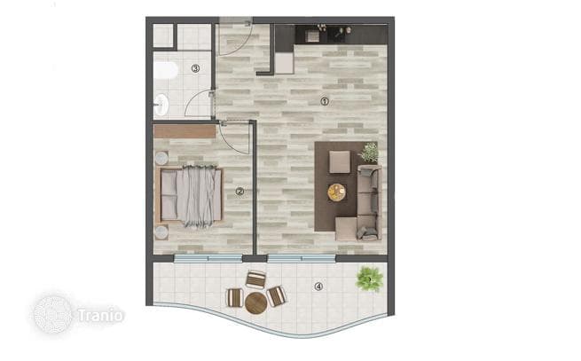 1-Bedroom and 2-Bedroom Apartments in Modern Residential Complex in Mersin, photo 4