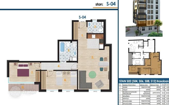 New Apartments 300 m from the Sea in Becici, Montenegro