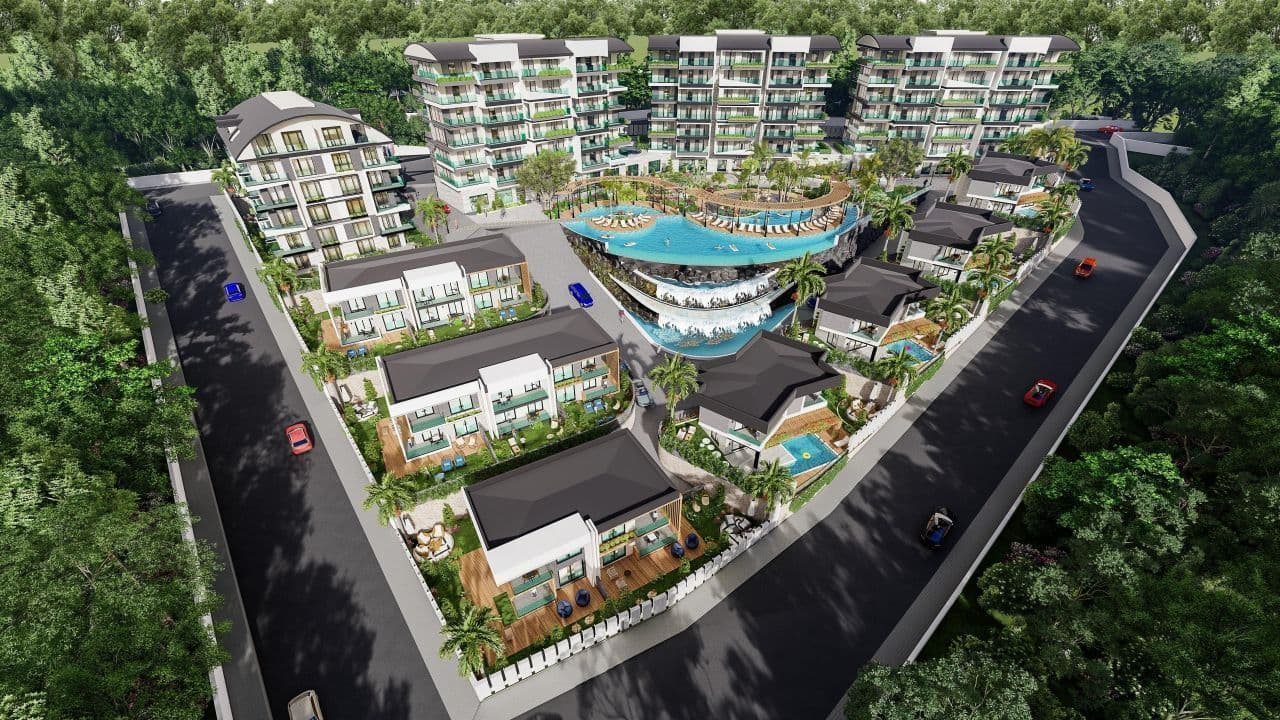 Квартира в Кестеле, Турция, 63 м²
