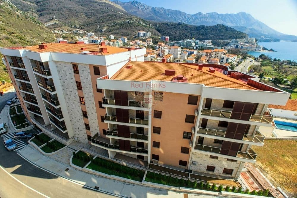Квартира в Будве, Черногория, 66 м², фото 4