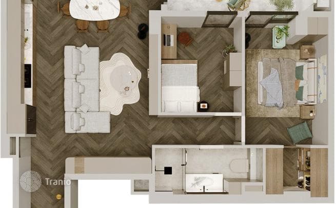 2-Bedroom Apartment with Smart Home System in Saburtalo, Tbilisi, photo 4
