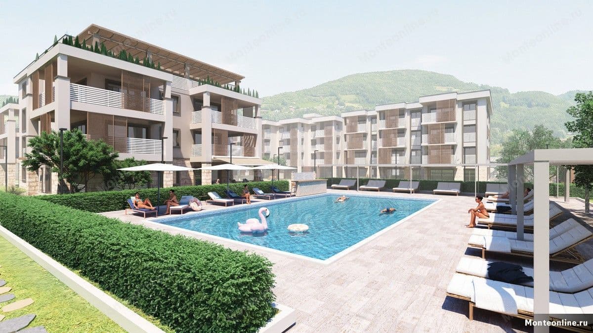Квартира в Херцег-Нови, Черногория, 76 м²