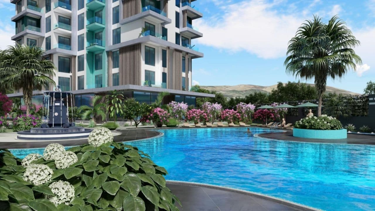 Квартира в Алании, Турция, 55 м², фото 4